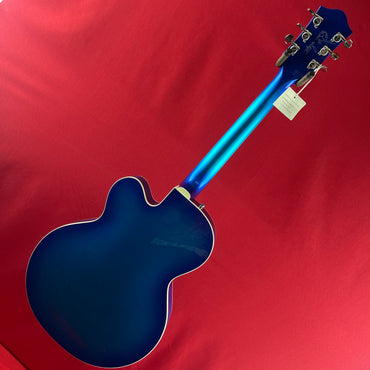 [USED] Gretsch G6120T-HR Brian Setzer Signature Hot Rod w/Bigsby, Candy Blue Burst (See Description)