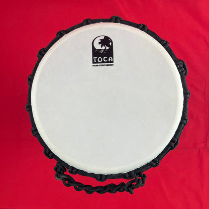 [USED] Toca SFDJ-9WP Synergy Freestyle 9" Rope Tuned Djembe, Purple