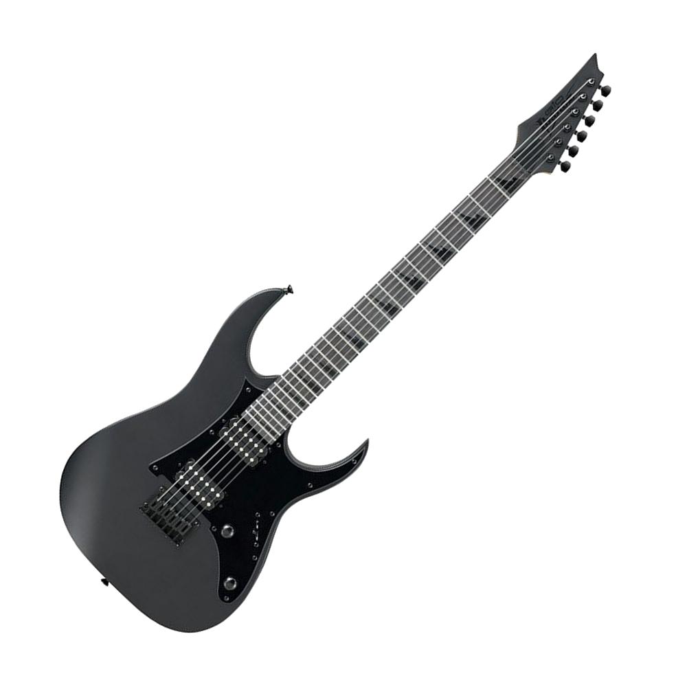 Ibanez GRGR131EX BKF Solid Body Electric Guitar, Black Flat