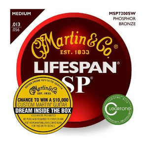 Martin LIfespan SP Medium Phosphor Bronze .013-.056 MSP7200SW
