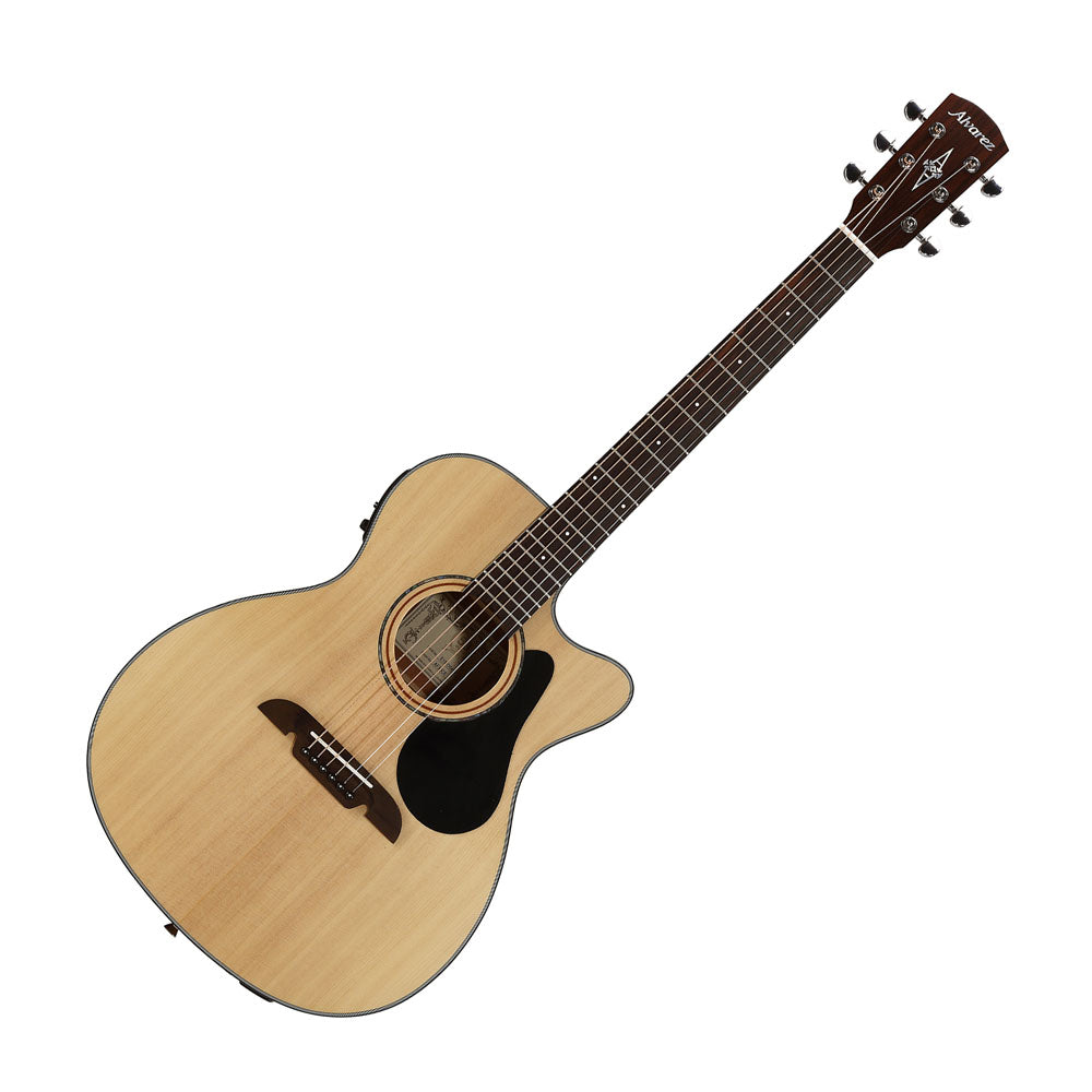 Alvarez AF30CE Artist Series Folk Acoustic-Electric Guitar, Natural Satin Finish