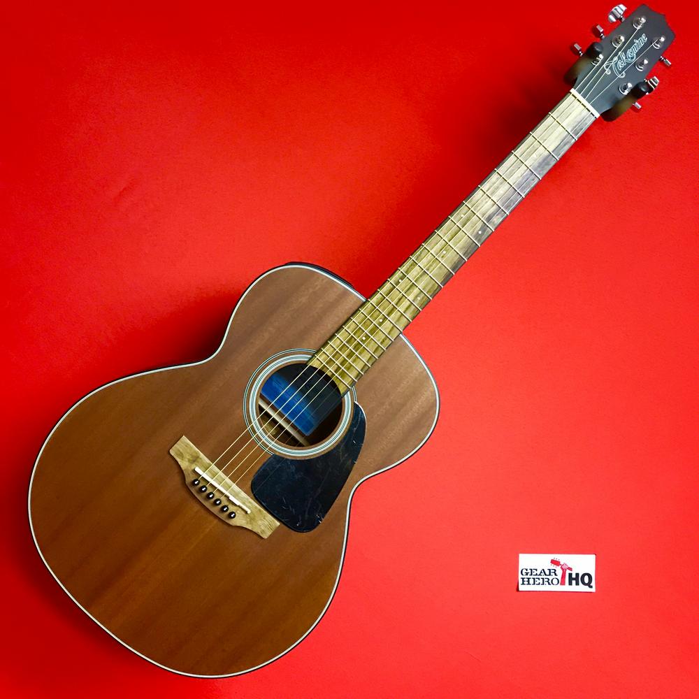 [USED] Takamine GX11ME Mahogany 3/4 Size Taka-mini Acoustic-Electric Guitar with Gig Bag