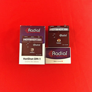 [USED] Radial HotShot DM1 Microphone Signal Muting Footswitch (See Description)