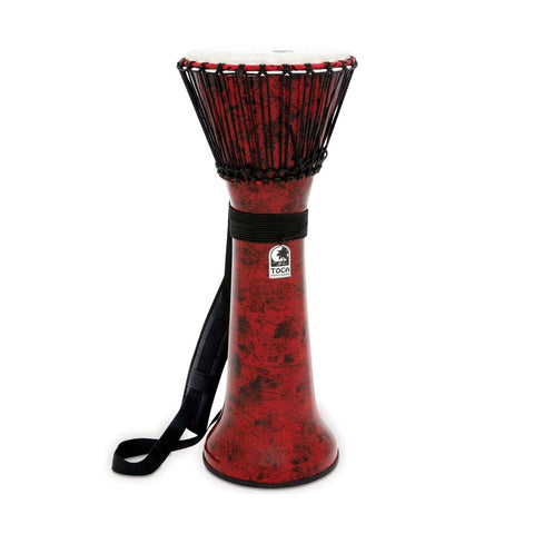 Toca SFKD-12R Klong Yao Drum, Red Marble