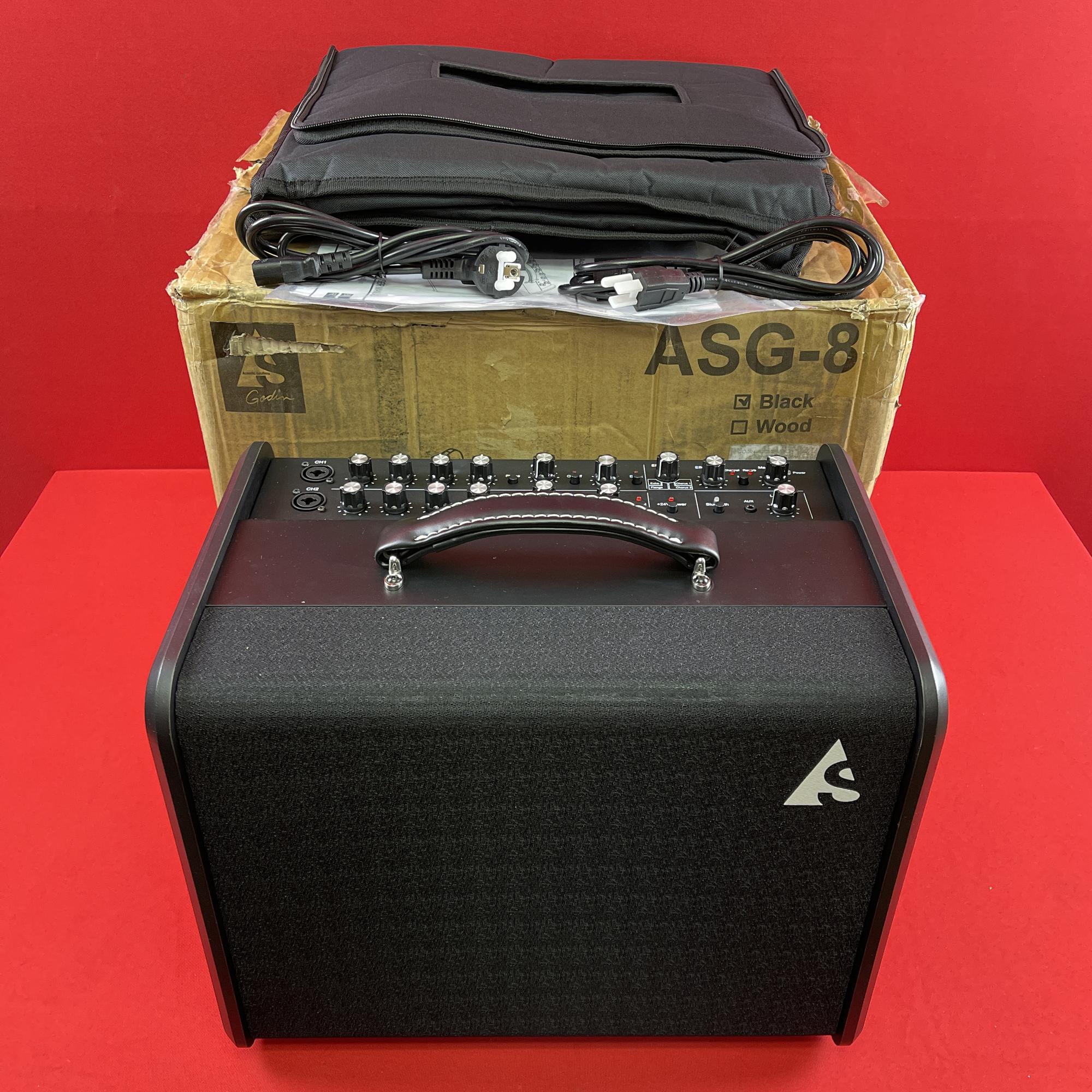 [USED] Godin ASG-8 Acoustic Solutions Acoustic Guitar Amplifier, Black 120