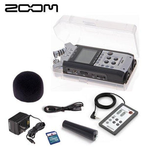 Zoom H4n Portable Digital Recorder Package with Zoom RC-4 Remote