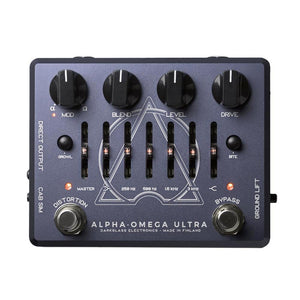 Darkglass Alpha Omega Ultra Bass Preamp Overdrive and IR