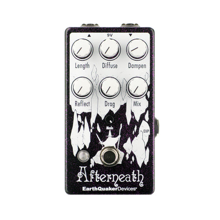 EarthQuaker Devices Afterneath V3 Reverberation Machine, Purple 