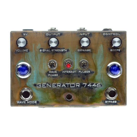 Industrialectric Generator 7446 Fuzz Tremolo Ring Modulator