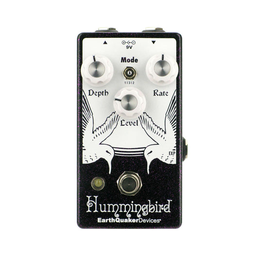 EarthQuaker Devices Hummingbird V4 Tremolo, Purple Sparkle (Gear Hero Exclusive)