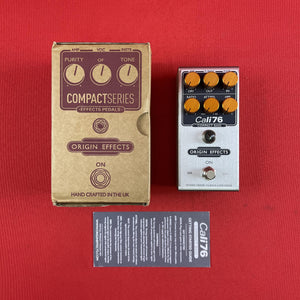 [USED] Origin Effects 76-CB Cali76 Compact Bass Compressor, Revival Gray (Pedal Genie Exclusive)