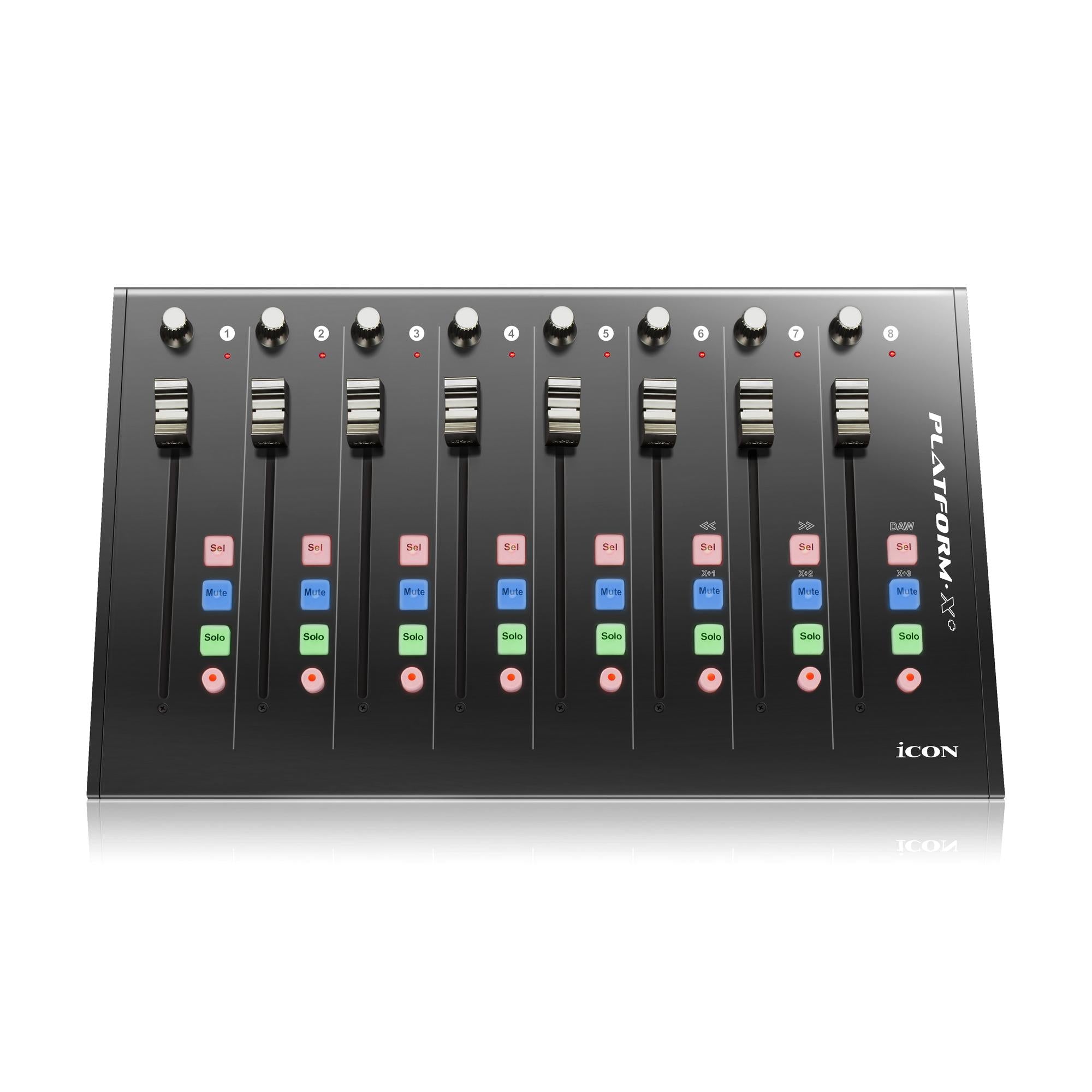 Icon Pro Audio Platform X+ 8 Channel Extender for Platform M+ DAW Control Surface
