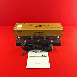 [USED] Hughes & Kettner FSM-432 MKIV MIDI Footswtich for Tubemeister Amps