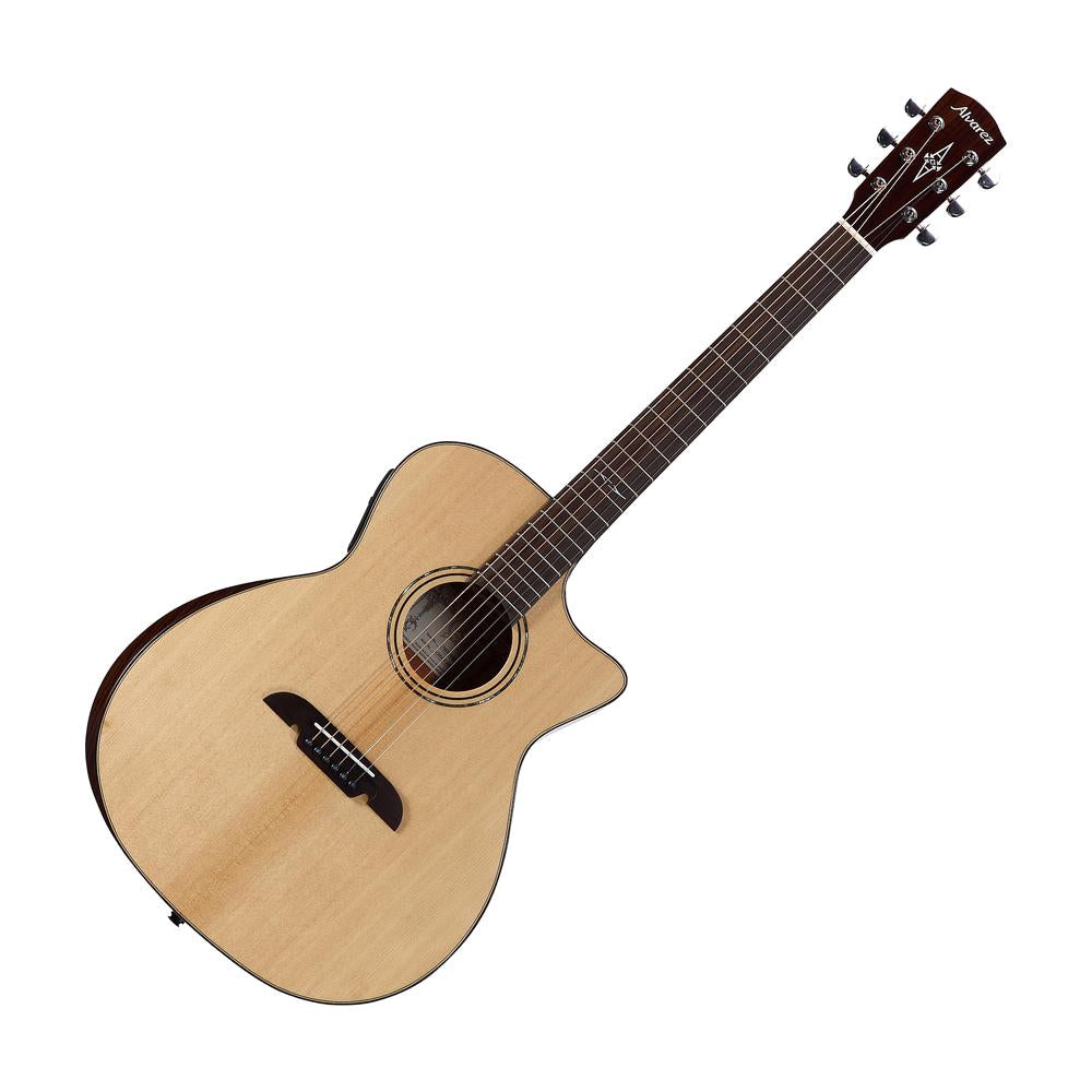 Alvarez AG60CEAR Artist Series Acoustic Electric Guitar, Natural Gloss