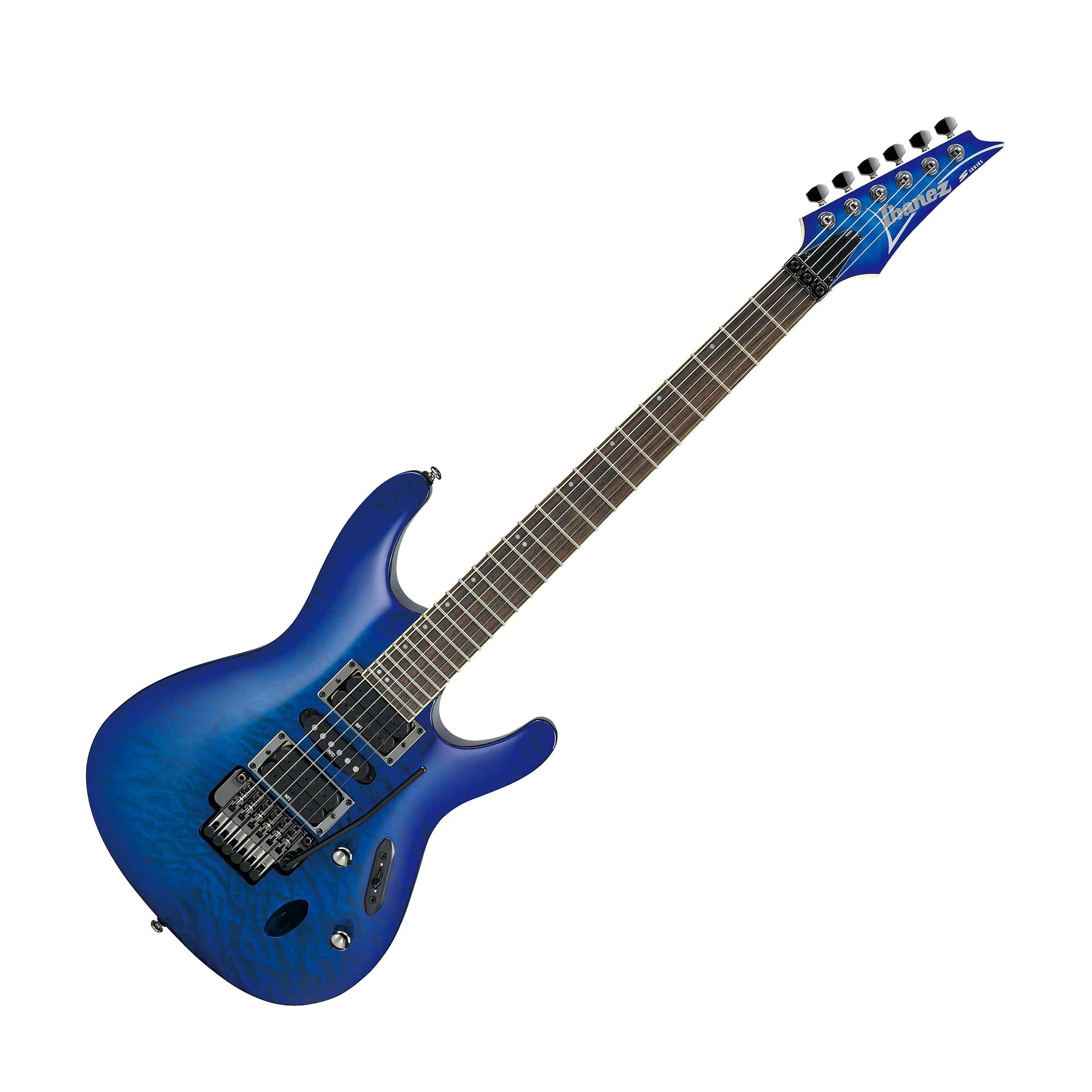 Ibanez S670QM S Series Electric Guitar Sapphire Blue