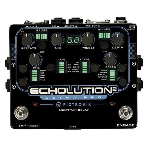 Pigtronix E2U Echolution 2 Ultra Pro Delay