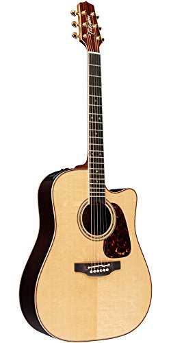 Takamine P7DC Dreadnought Acoustic/ Electric Guitar Natural