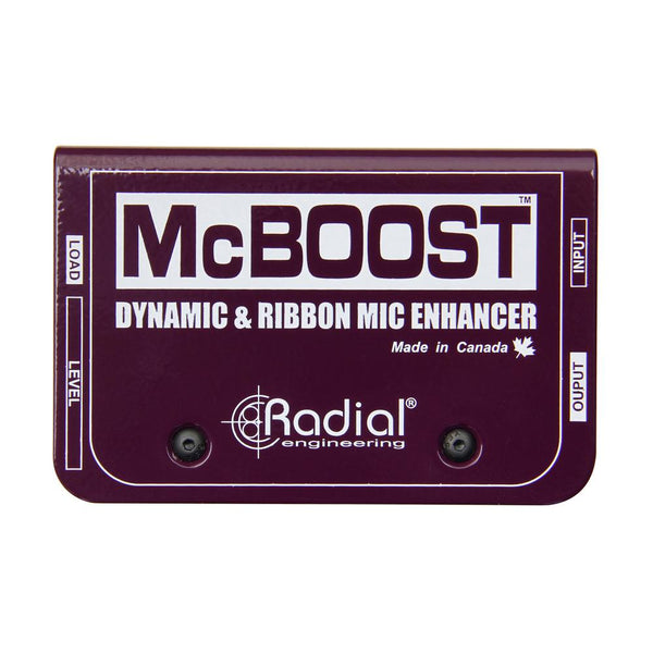 Radial McBoost 1-channel Active Mic Boost Direct Box
