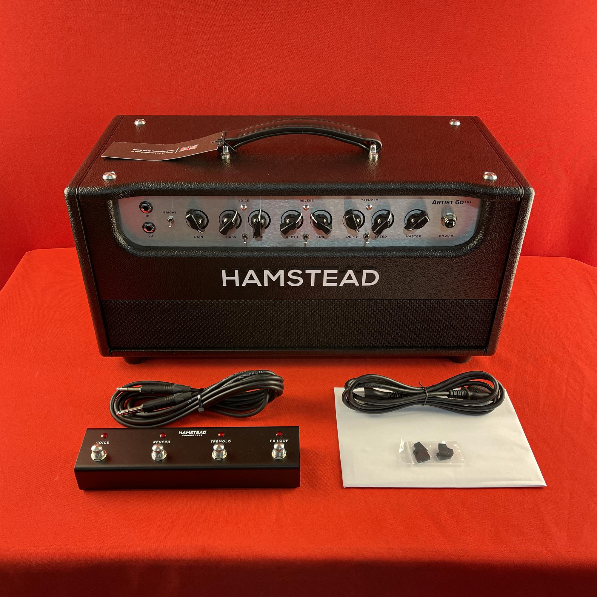 [USED] Hamstead Soundworks Artist 60+RT Guitar Amplifier Head, Black