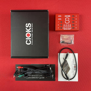 [USED] CIOKS C8E Expander Pedal Power Supply, Red (Gear Hero Exclusive)