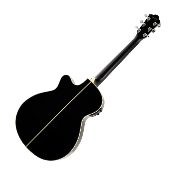 Ibanez AEG10II-BK Acoustic Electric Guitar, Black