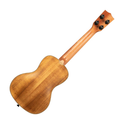 Kala KA-KTU-C Travel Concert Ukulele, Natural Satin