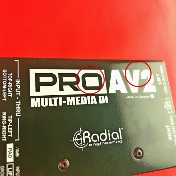 [USED] Radial ProAV2 Stereo Multi-Media DI (See Description)