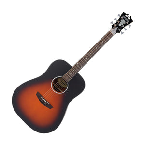 D'Angelico DAPLSD300SVSBCP Premier Lexington Series Acoustic Electric Guitar, Satin Vintage Sunburst