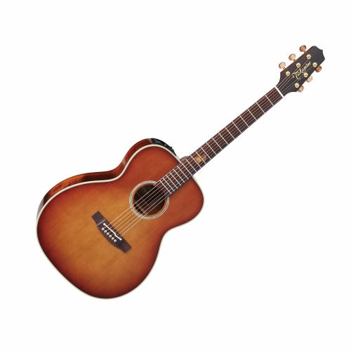 Takamine TF77-PT OM Legacy Series Koa Acoustic/ Electric Guitar Light Burst