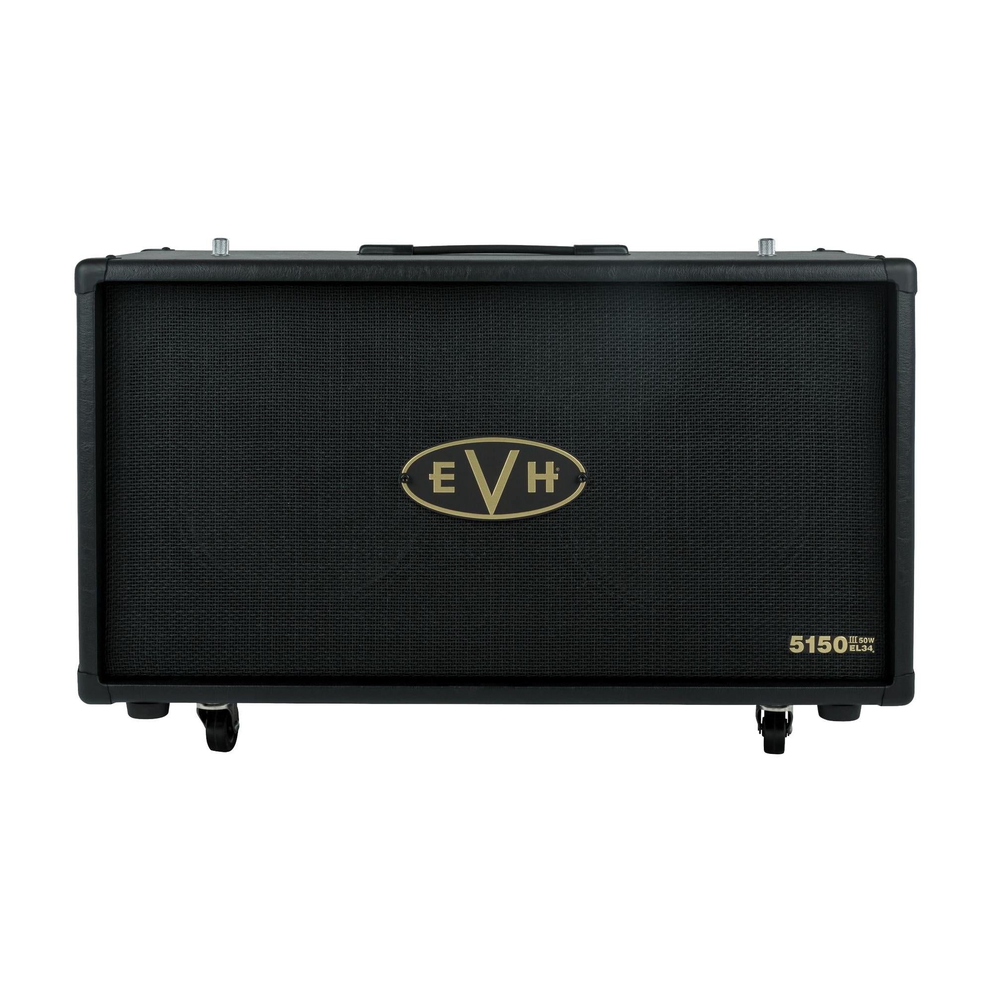 EVH 5150III EL34 212ST 50W 2x12 Guitar Speaker Cabinet, Black