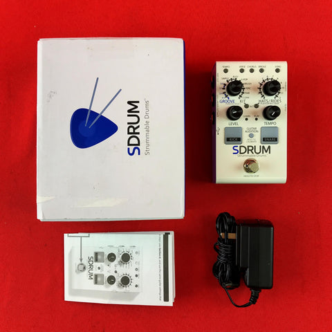[USED] DigiTech SDRUM Auto-Drummer Pedal with BeatScratch Pads