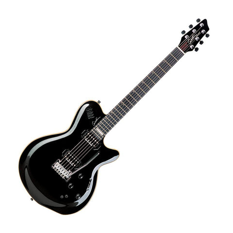 Godin LGXT Solid Body Electric Guitar, Black Pearl