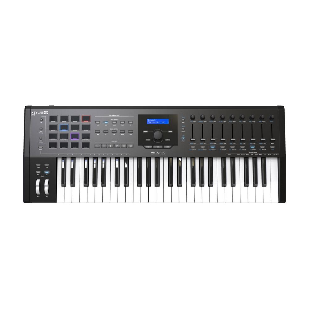 Arturia KeyLab 49 MKII Keyboard Controller, Black