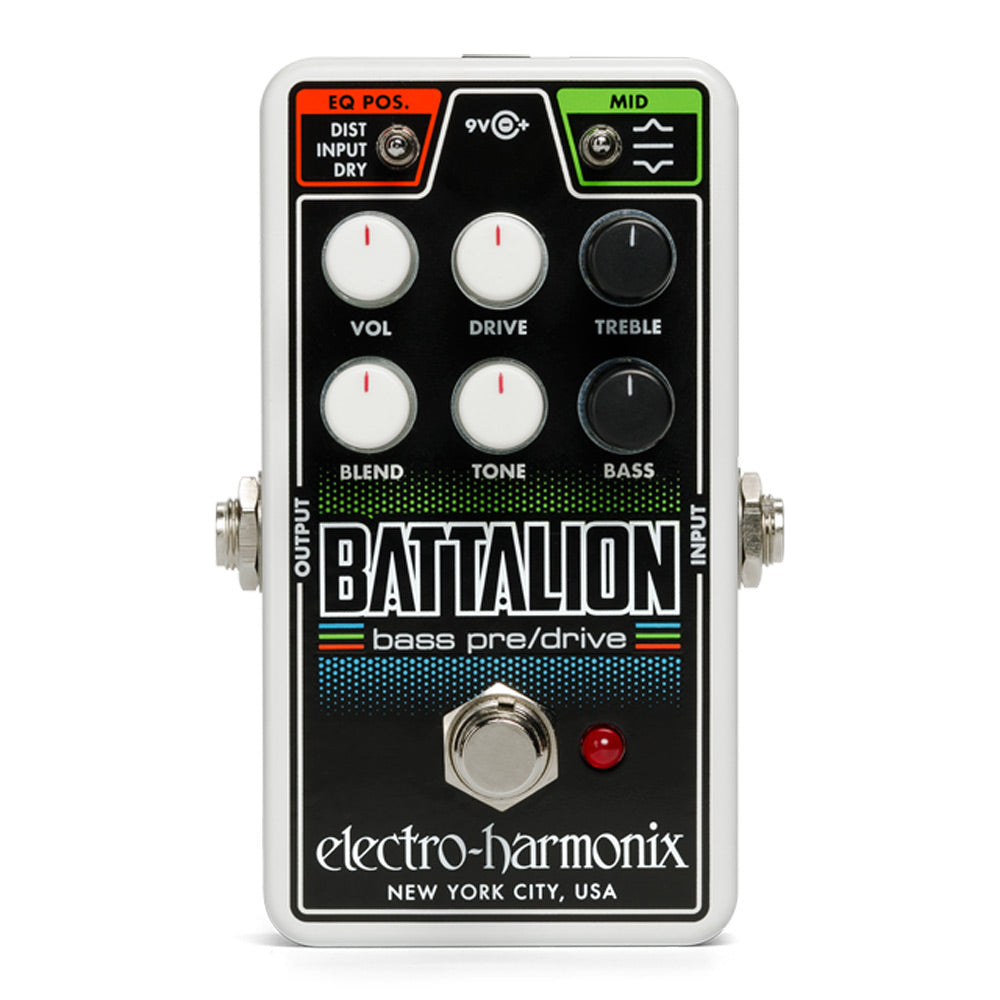 Electro-Harmonix Nano Battalion Bass Preamp Overdrive