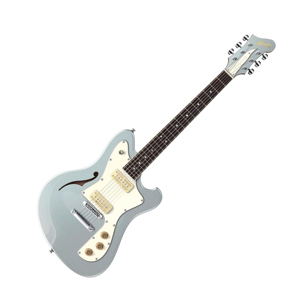 transmission Pleated Daisy Baum Guitars Conquer 59' Limited Series Electric Guitar w/Hardshell Case,  Skyline Blue | guitar pedals for any genre