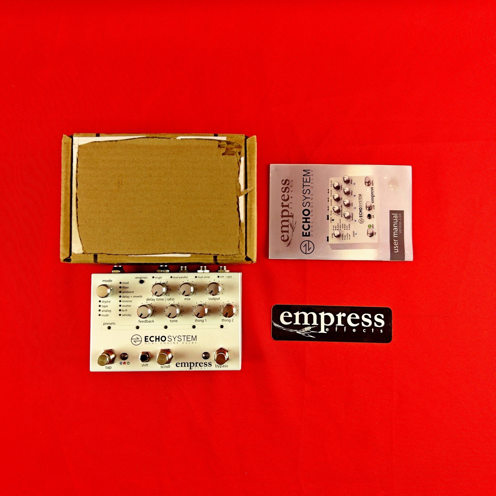 USED] Empress Effects EchoSystem Delay (See Description) | guitar