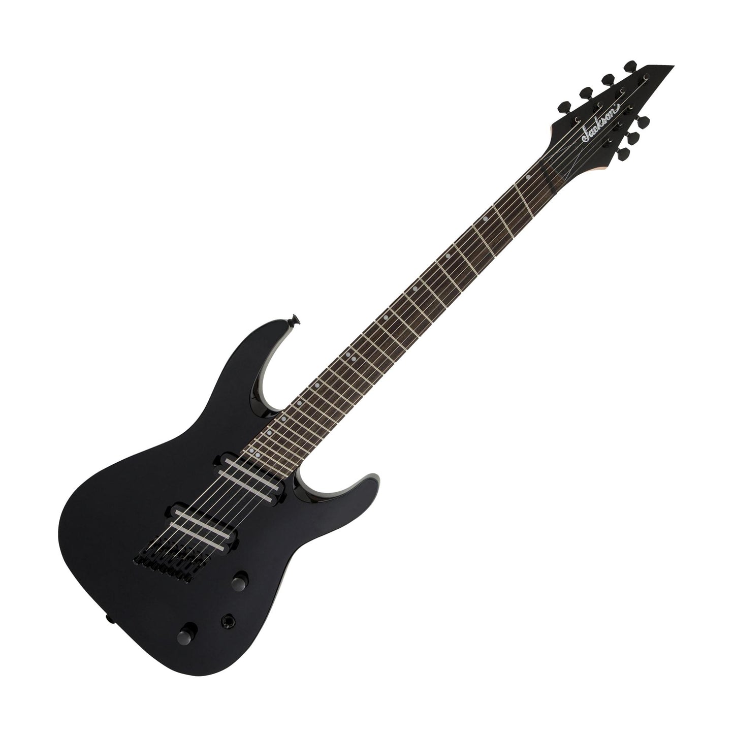 Jackson DKAF7 X Series Dinky Arch Top 7-String Electric Guitar, Gloss Black