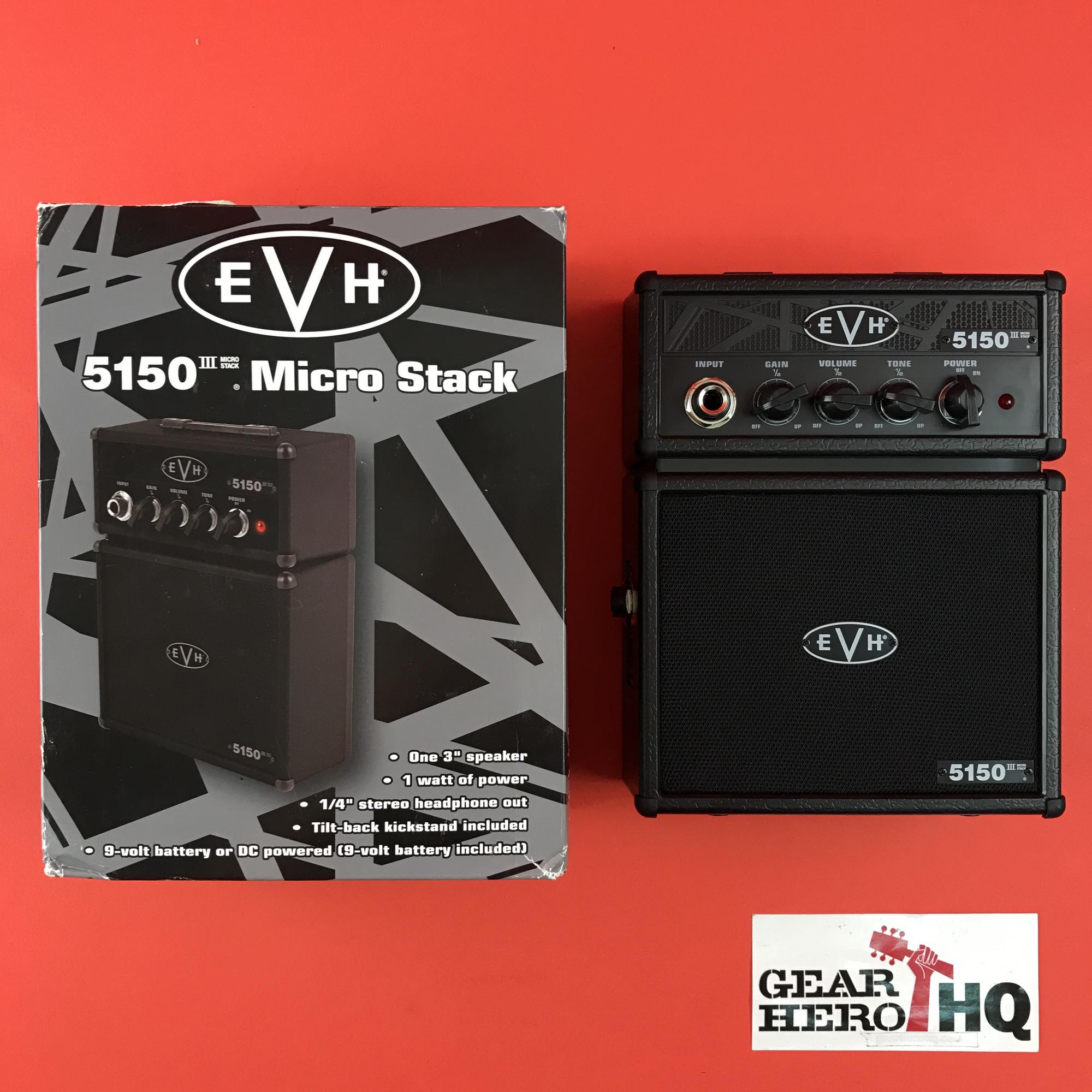 [USED] EVH 5150 III Micro Stack, Stealth Black