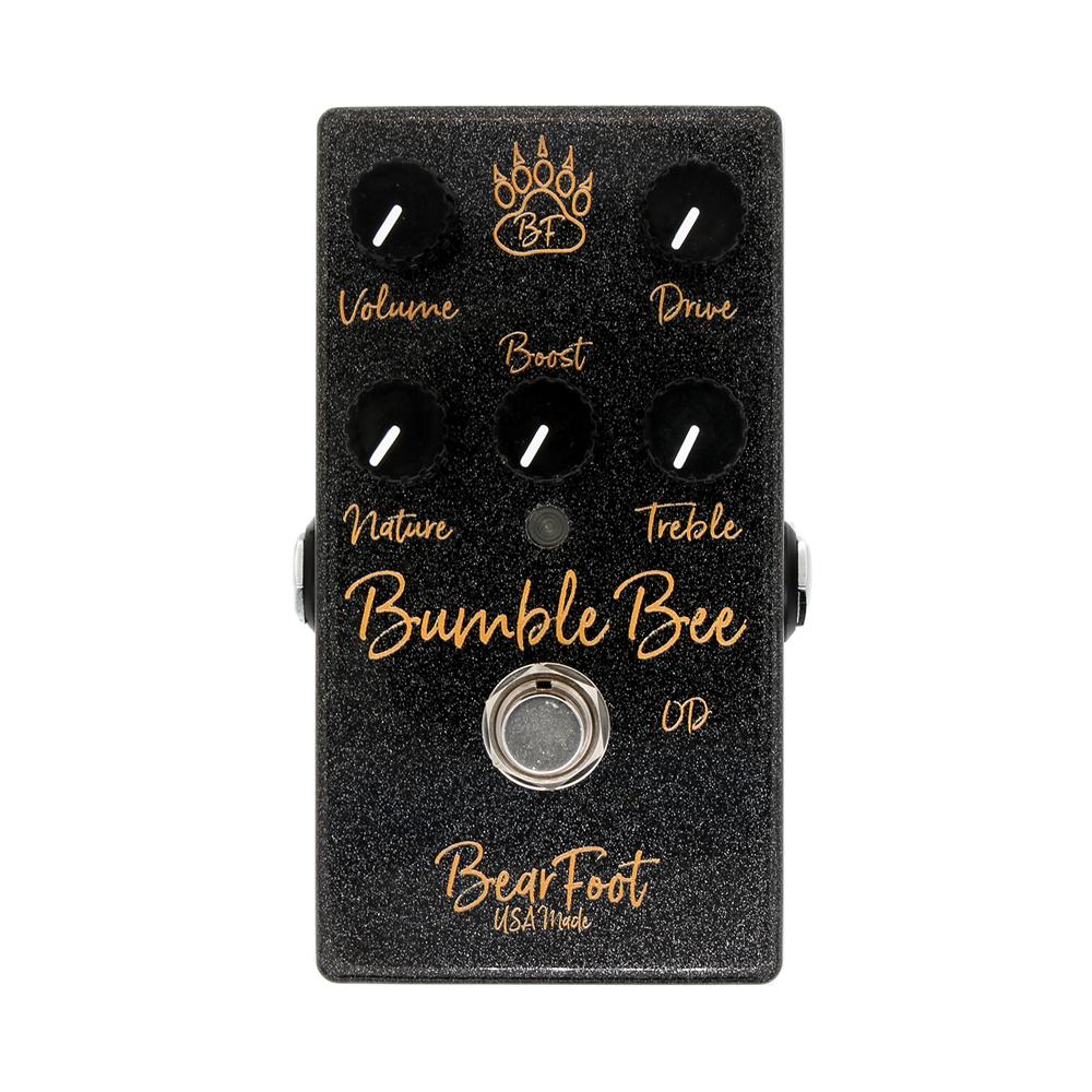 BearFoot FX Bumble Bee Cranked Tweed Overdrive