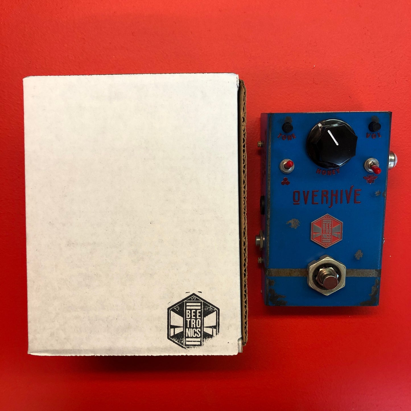 [USED] Beetronics Overhive Overdrive, Blue (Pedal Genie Exclusive)