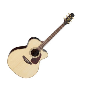 Takamine P5JC Jumbo Body Acoustic Electric Guitar with Case, Natural