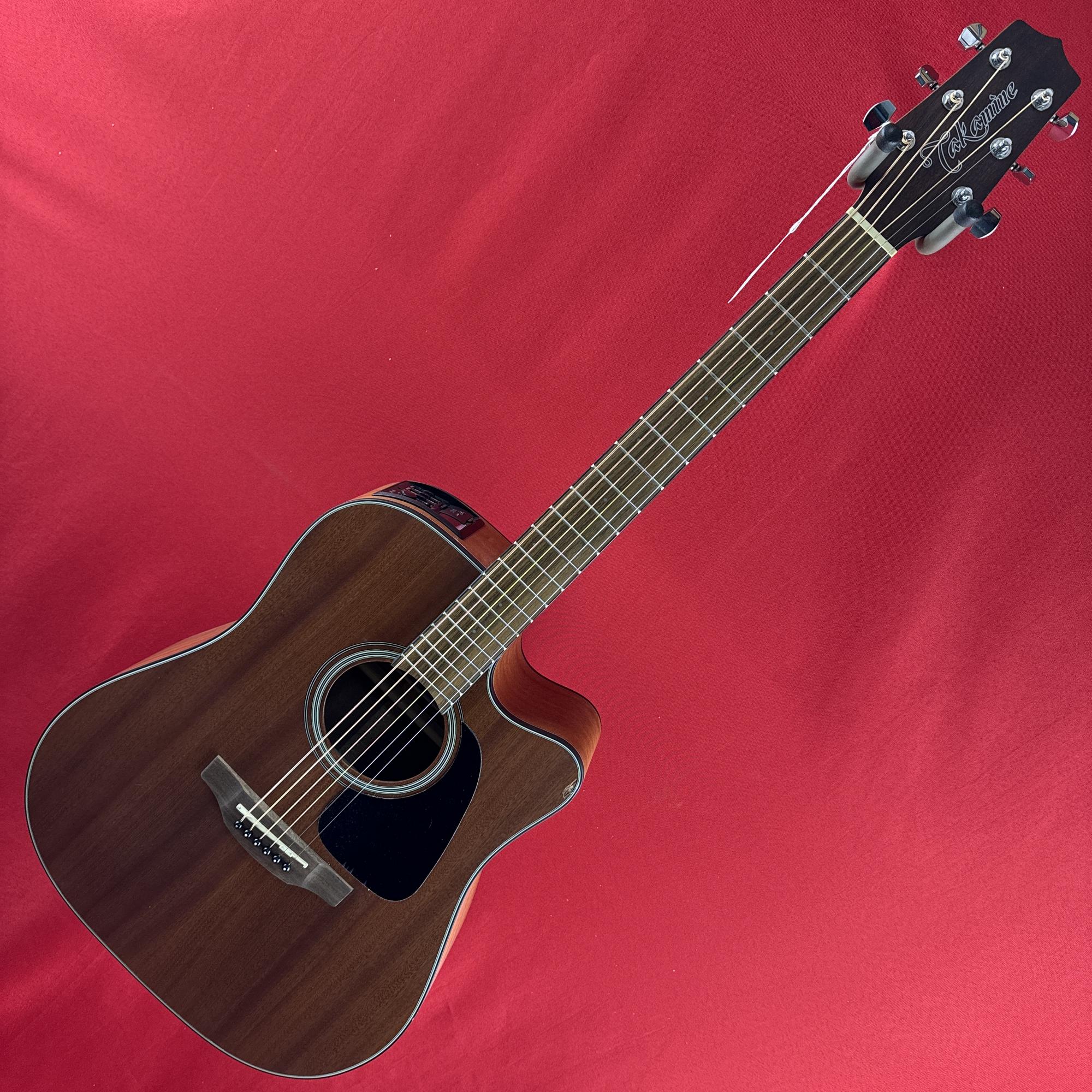 [USED] Takamine GD11MCE Dreadnought Acoustic Electric Guitar, Natural Satin (See Description)
