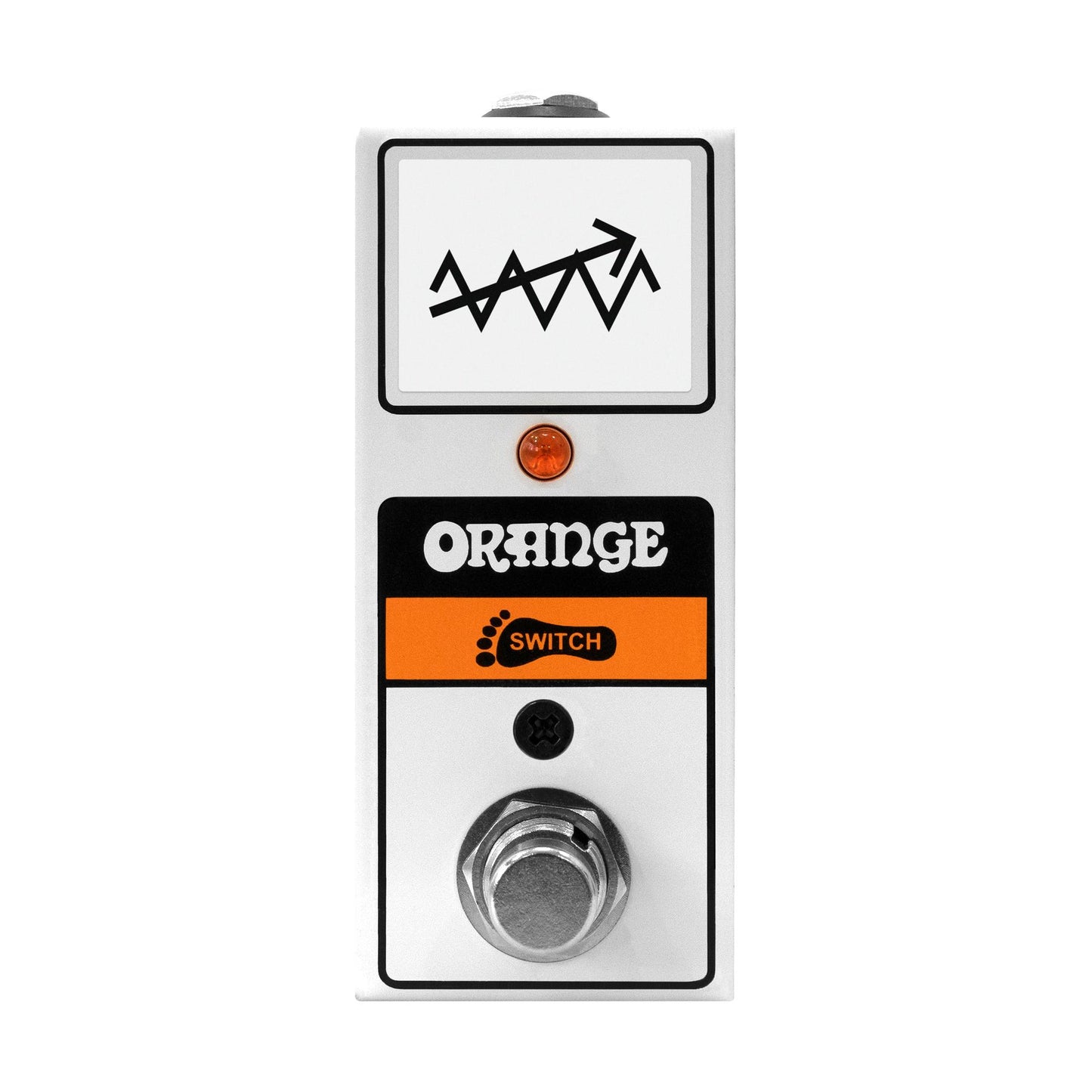 Orange Single Button Mini Footswitch