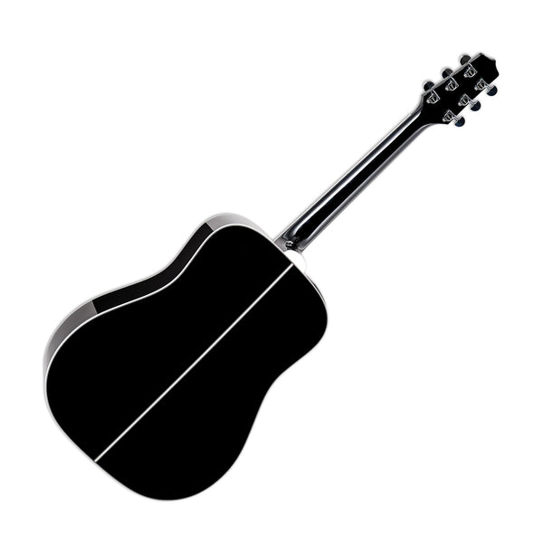 Takamine FT341 Acoustic Electric Guitar w/Semi-Hard Case, Gloss Black