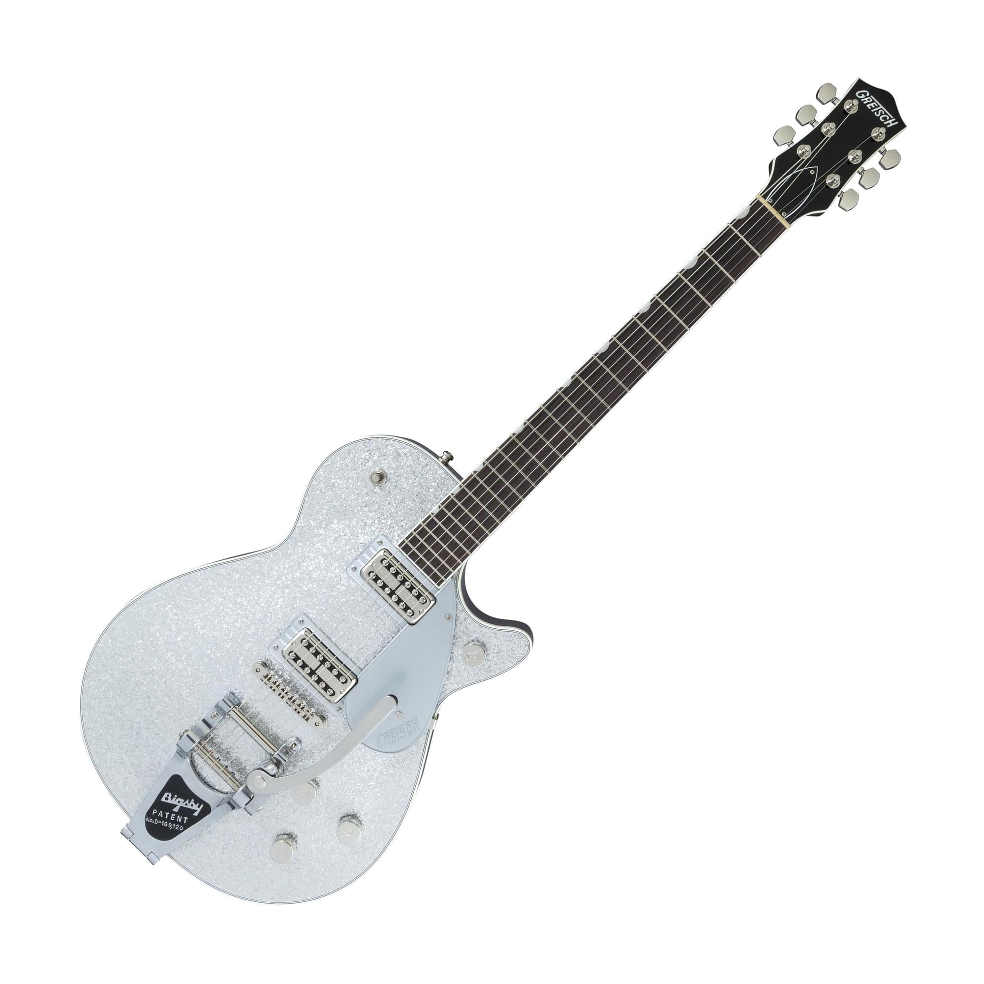 Gretsch G6129T Players Edition Jet w/Bigsby, Silver Sparkle