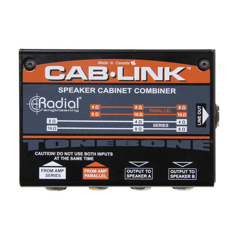 Radial Cab-Link Speaker Cabinet Combiner