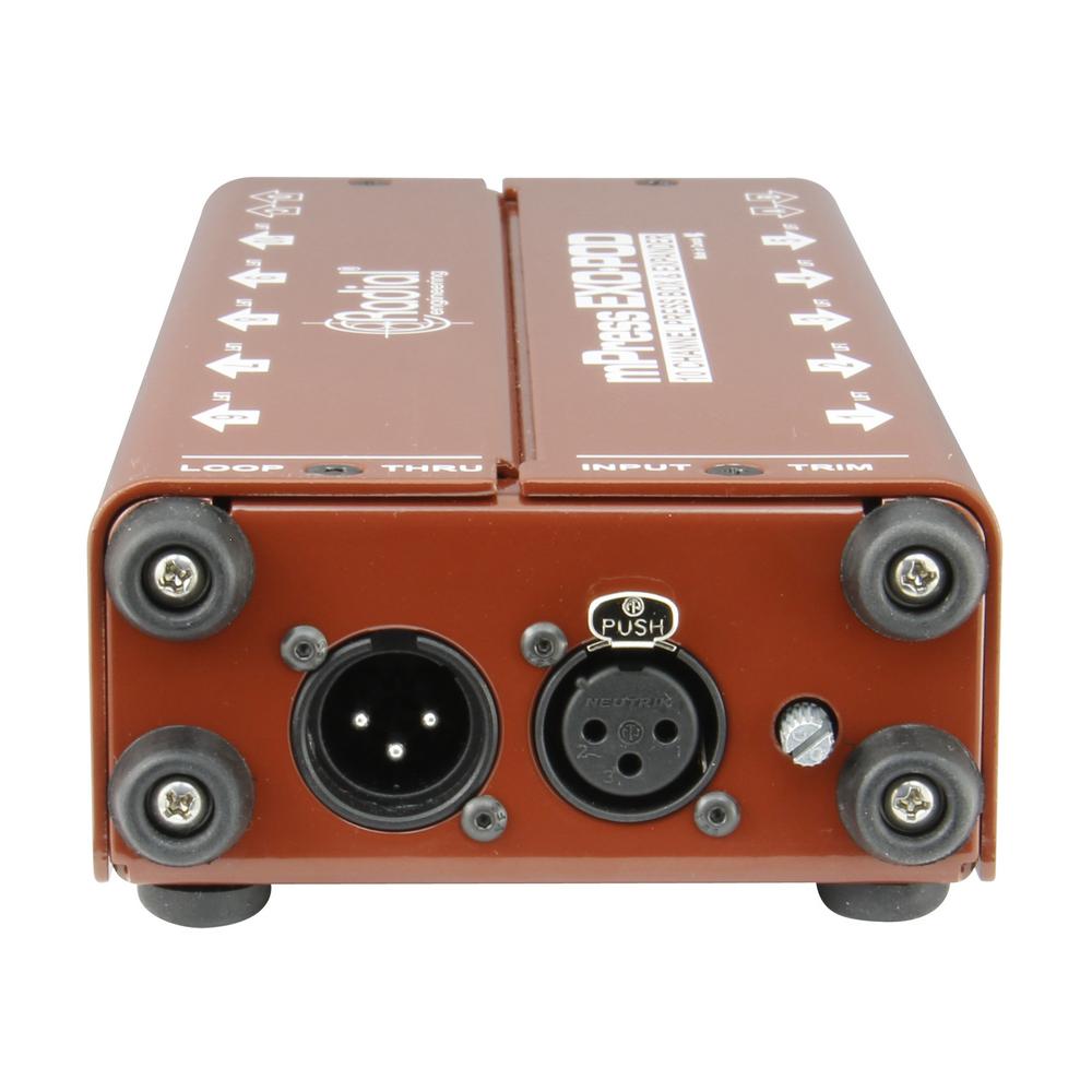 Radial Exo-Pod Broadcast Splitter