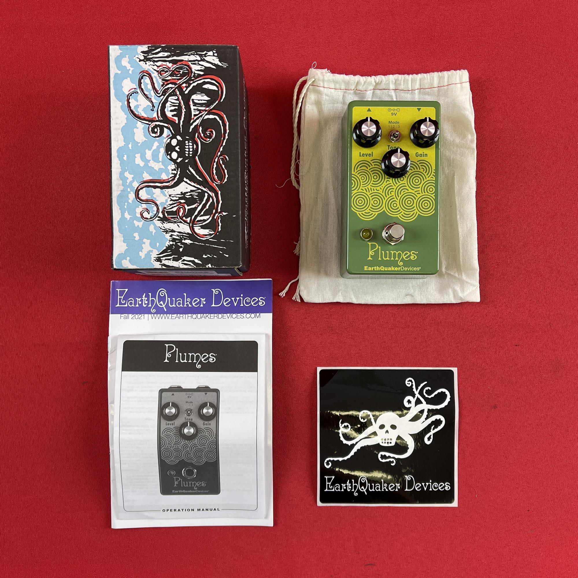 [USED] EarthQuaker Devices Plumes Small Signal Shredder guitar pedals