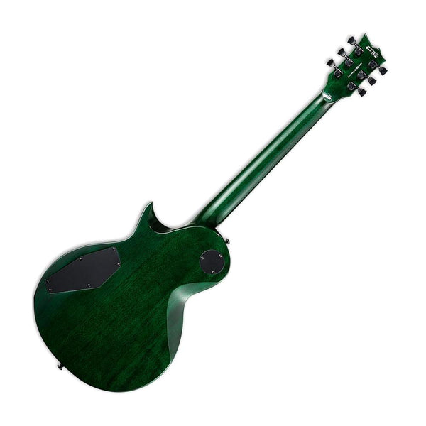 ESP LTD EC-1000FM Electric Guitar, See Thru Green