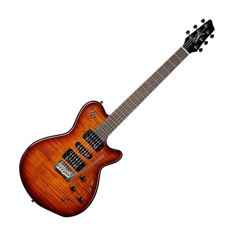 Godin XTSA Solid Body Electric Guitar, Light Burst